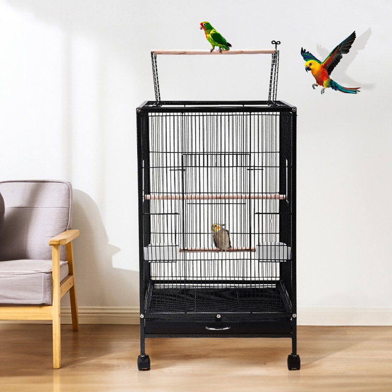 77cm Metal Floor Bird Cage