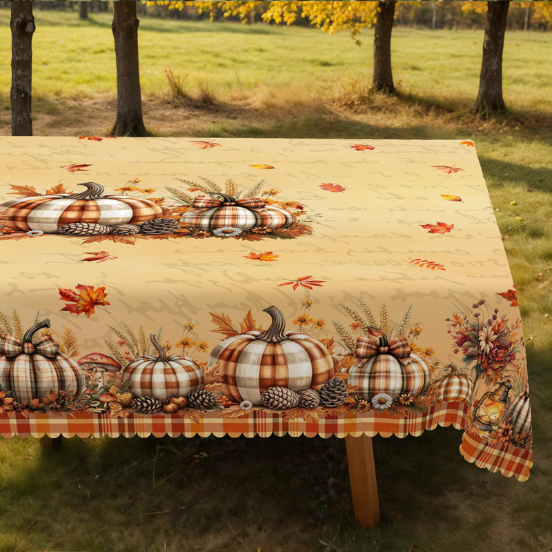 Nappe automne-hiver 152 x 220 cm Rectangle saisonnier, L 86,61 po x l 59,84 po