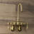 Kingston Brass Aqua Vintage Two-Handle 2-Hole Tub Wall Mount Clawfoot Tub Faucet-50926076