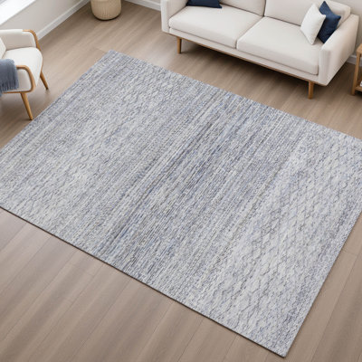 Premium Machine Washable Mayfield AMF2150 Striped Rug