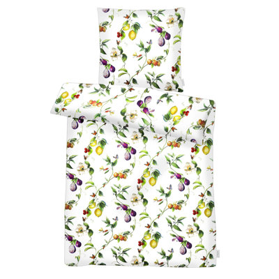 Organic Cotton No Pattern Duvet Cover Set with Pillowcases