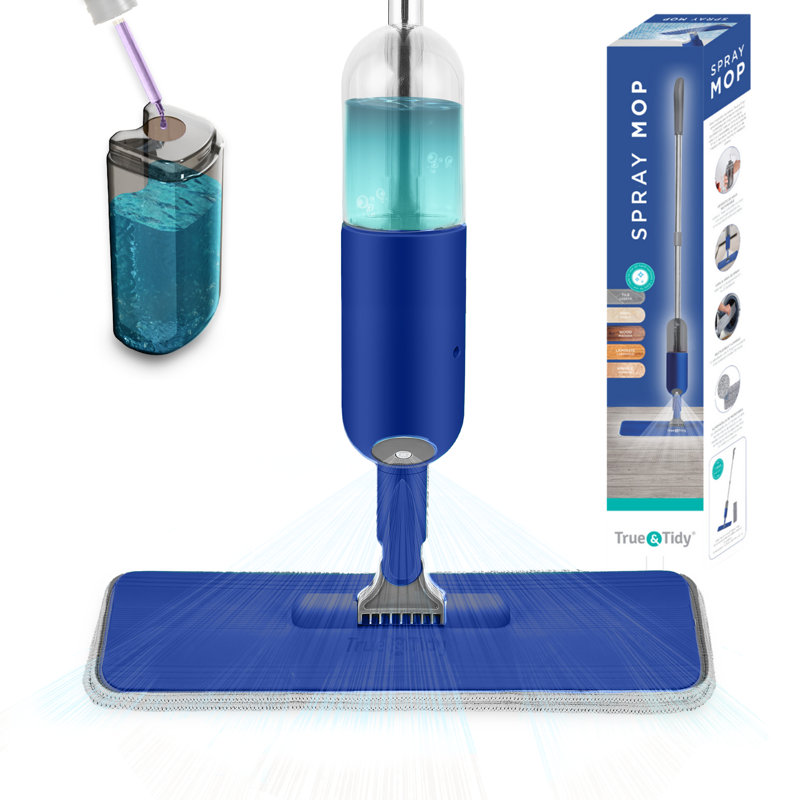 Vadrouille True & Tidy pour le nettoyage et la désinfection, Bleu marine
