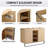 48'' Double Bathroom Vanity Base