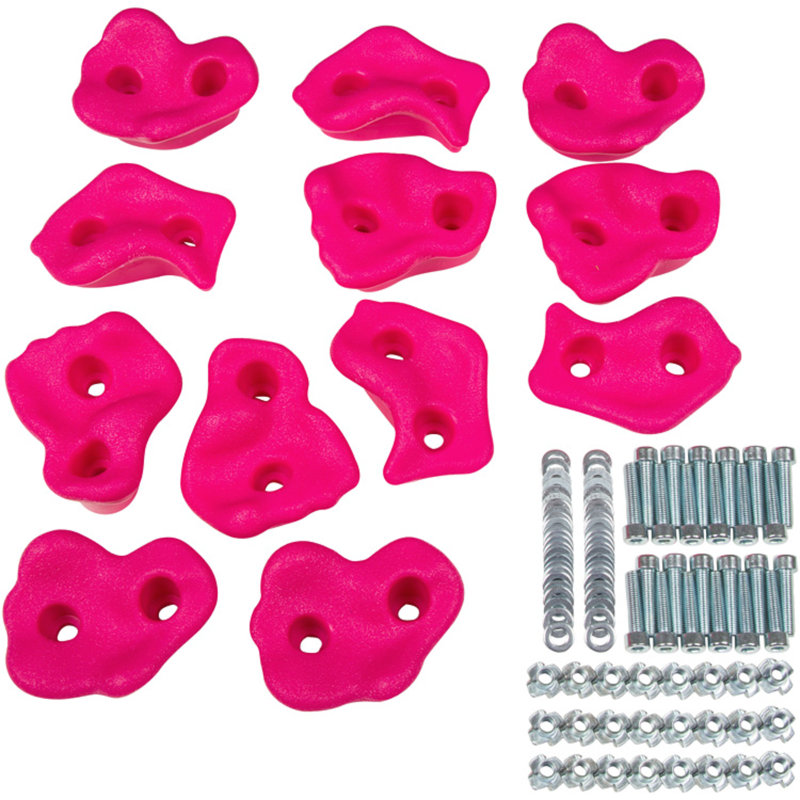 Grandes prises rocheuses texturées, Rose