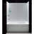 Visions 28" W x 60" H Semi-Frameless Rectangle Sliding Tub Enclosure-12811573