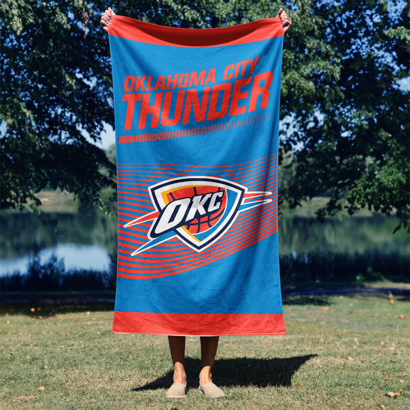 NBA Oklahoma City Thunder 30" X 60" Beach Towel