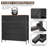 9-Drawer Fabric Dresser Sturdy Storage Tower Dresser For Bedroom With Metal Frame Clothes Organizer Easy-Pull Fabric Bins For Bedroom Closet Nursery, Nature-255206240