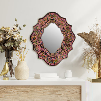 Ikra Wood Wall Mirror