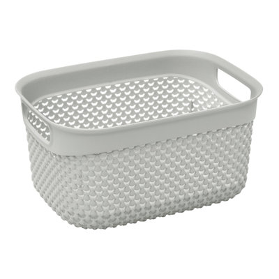 JVL Plastic Decorative Basket