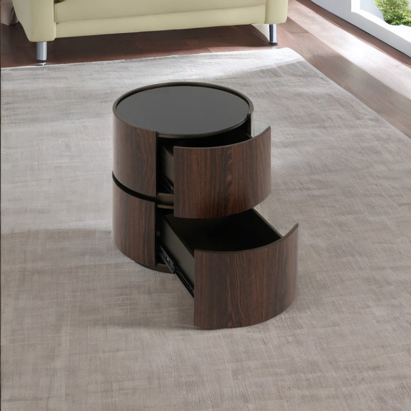 Retro Double Storage Side Table