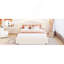 Lit plateforme tapissier avec tiroir Teddy