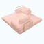 Canapé-lit convertible, canapé-lit pliant en velours côtelé, matelas de lit futon avec oreillers, canapé désossé pour le salon, rose-1079136603