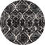 Tapis noir à motif géométrique Tucson-1564508064