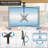 Full Motion Height Adjustable Ceiling TV Mount for TVs 32" - 65"