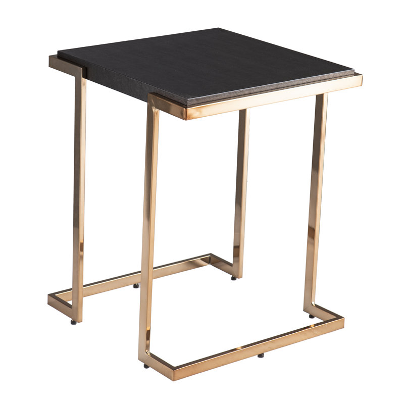 table de bout style traîneau