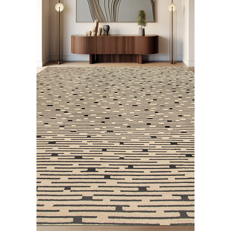 Tapis rectangulaire fossile / sable, Rectangle 8 pi x 10 pi