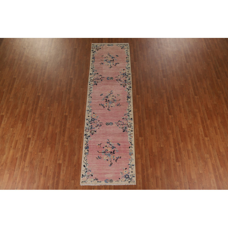 Cotton Floral Indoor Rug