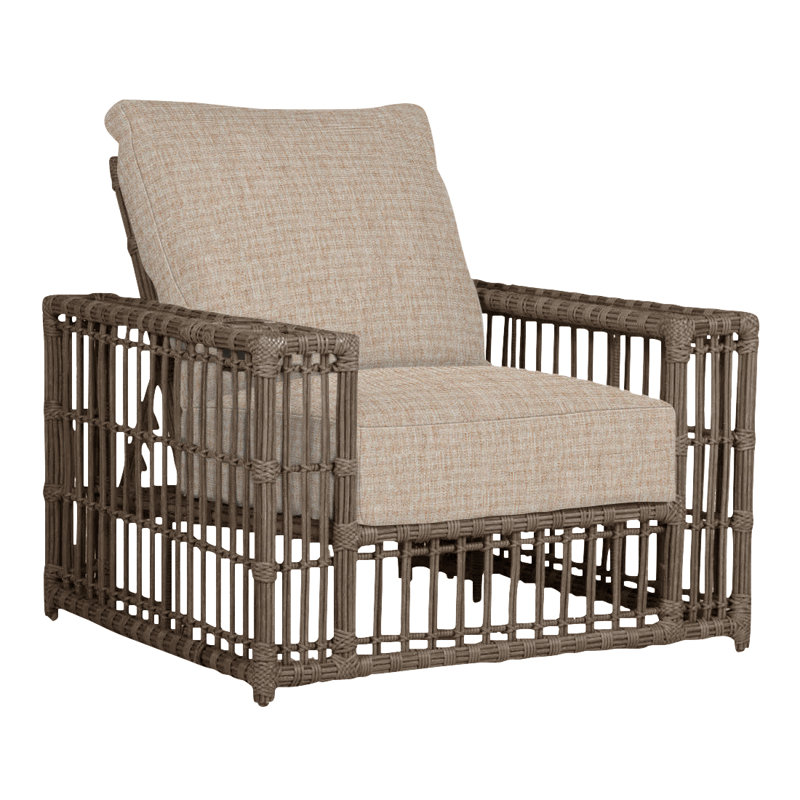Fauteuil inclinable Newport, Pas de soudure, Velours indigo, Toile de jute Newport # 66