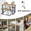 Maximilien 4 - Person Dining Set