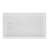 48 in. L x 36 in. Solid Surface Single Threshold Shower Base, Anti-slip SMC Shower Pan, Left Drain-113933188