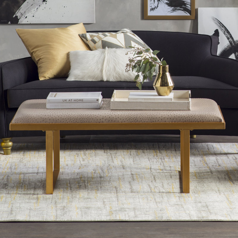 Table basse Chalandra, Taupe
