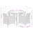  Garden Dining Set Grey