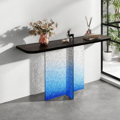 Console moderne et moderne en acrylique