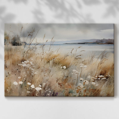 Paysages rétro-DCCCLX -Galerie enveloppée Cavas