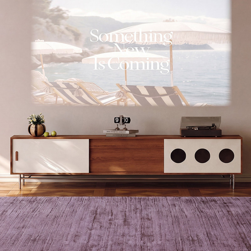 Meuble télé de style moderne et luxueux