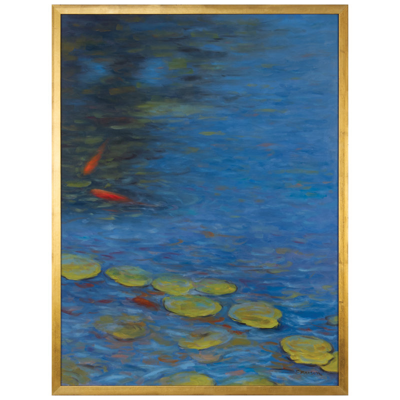 «Mai Coy» par Emmerson - peinture encadrée