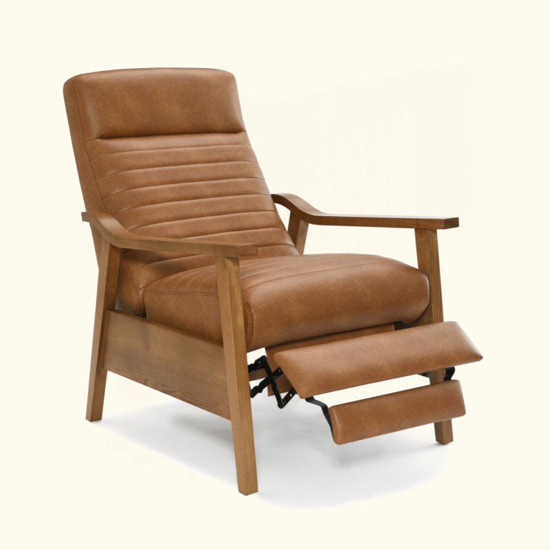 Fauteuil inclinable Asher, Brun