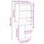 Highboard 70X35x180 Cm Engineered Wood-851444489