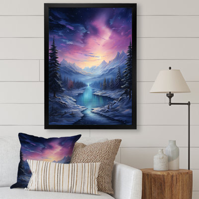 Northern Lights V sur toile