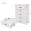Commode 5 tiroirs style rétro American Country-940637320