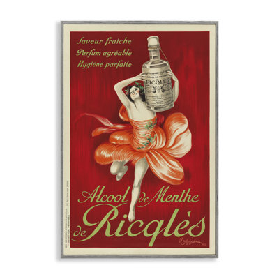 " Vintage French Advertisement " Graphic Art Print