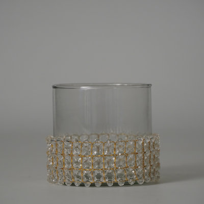 Jalinqua Glass Tabletop Votive Holder