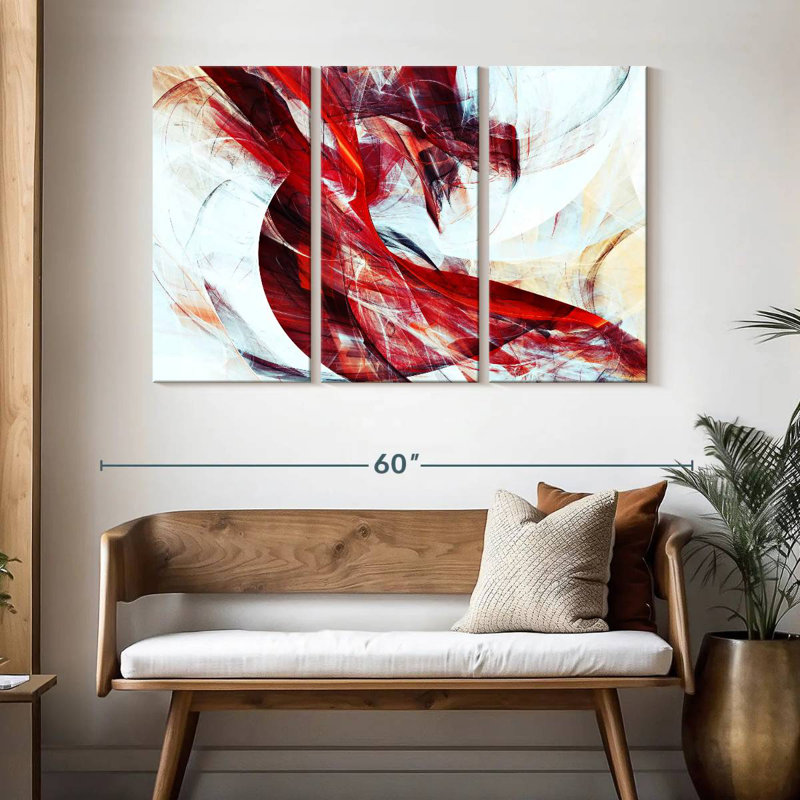 Avery Futuristic Abstract, 32" H x 50" W