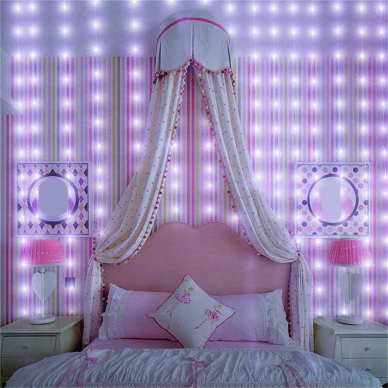118'' LED Globe String Lights