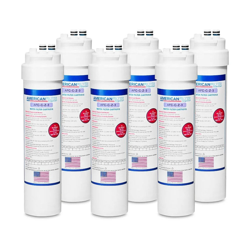 American Filter Company 6-Pack White Under Sink Replacement Filters