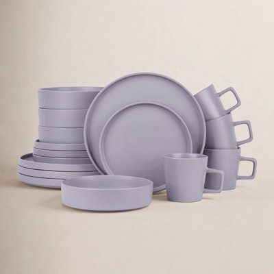 Stone Lain Cleo 16-Piece Dinnerware Set Stoneware