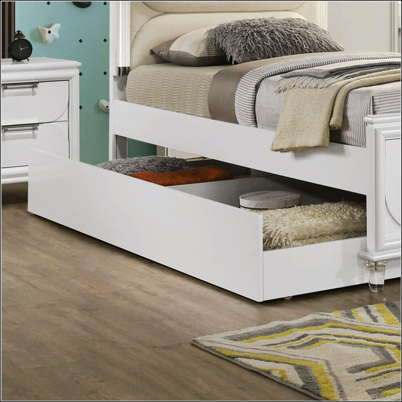 Lit tapissier Contemporary Glam, Lit simple