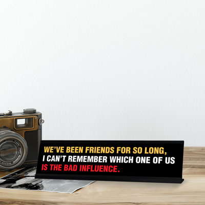 Desk Sign