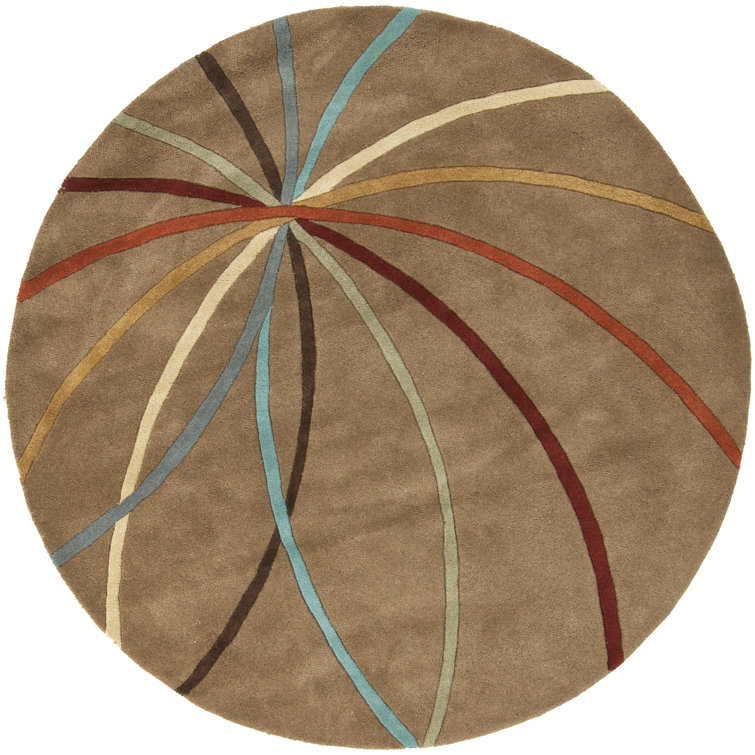Hand Tufted Wool Abstract Indoor Rug