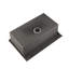 Évier de cuisine en acier inoxydable, lavabo simple sur mesure 33 po x 22 po, brossé, avec planche à découper, passoire, grille