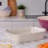 In The Meadow Cream Square Dish-124664881