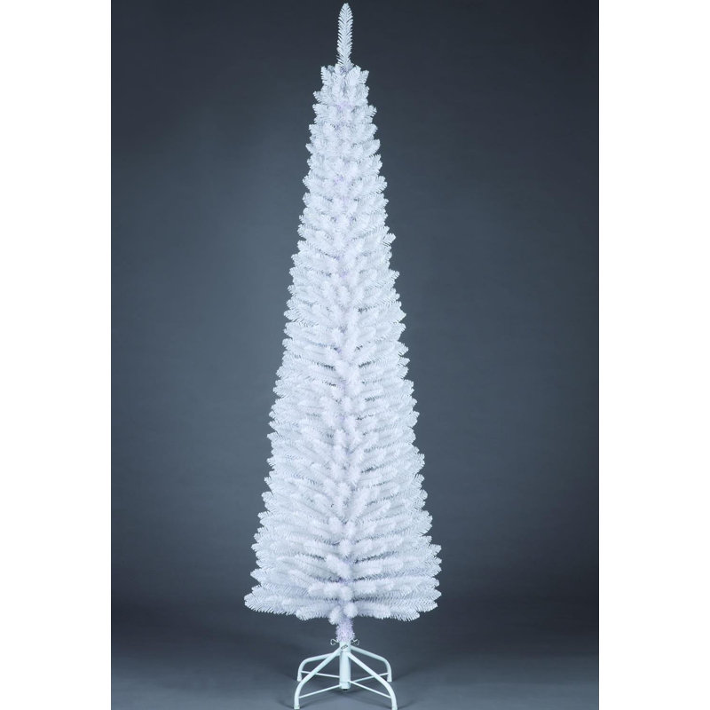 Lighted Artificial Christmas Tree, 8 ft.