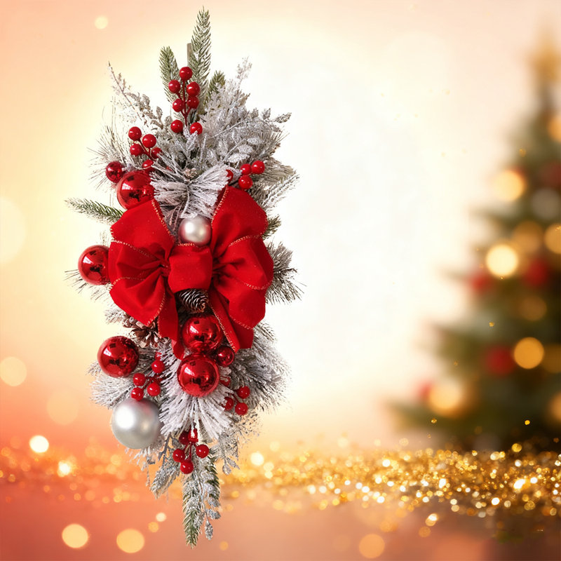Guirlande de Noël pour escalier