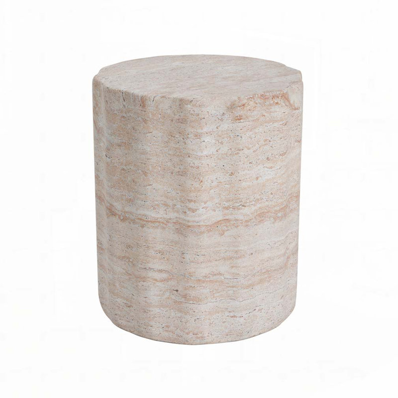Table d'appoint d'extérieur en béton