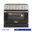 Kucht 36'' W Dual Fuel Free Standing Range-691701138-691701140