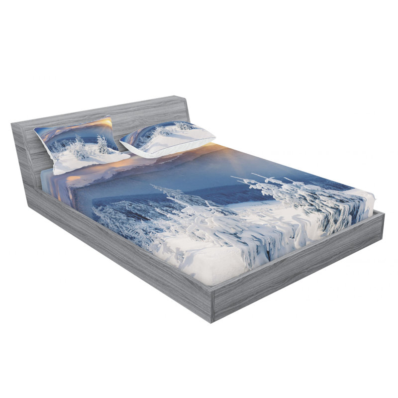 Microfiber Sheet Set, Full Sheet Set with Fitted Sheet